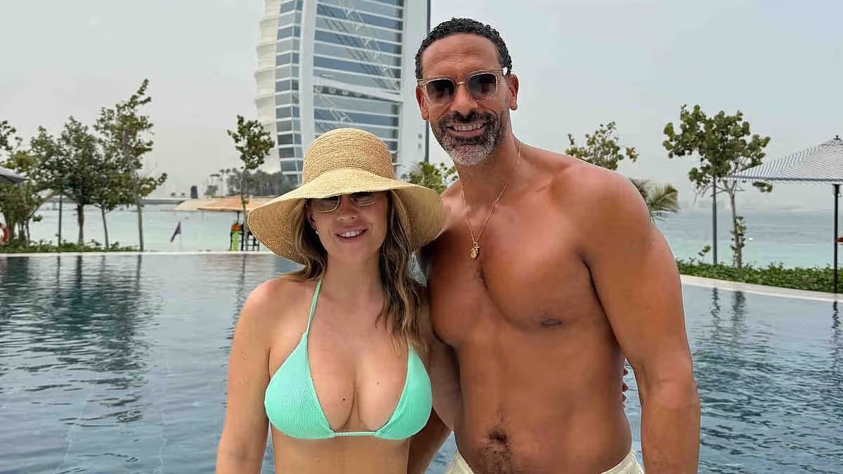 'Scared' Rio and Kate Ferdinand stuck in Covid-like lockdown in Dubai as Man United legend breaks silence on 'terrifying' explosions amid Iran's missile blitz in response to US attacks