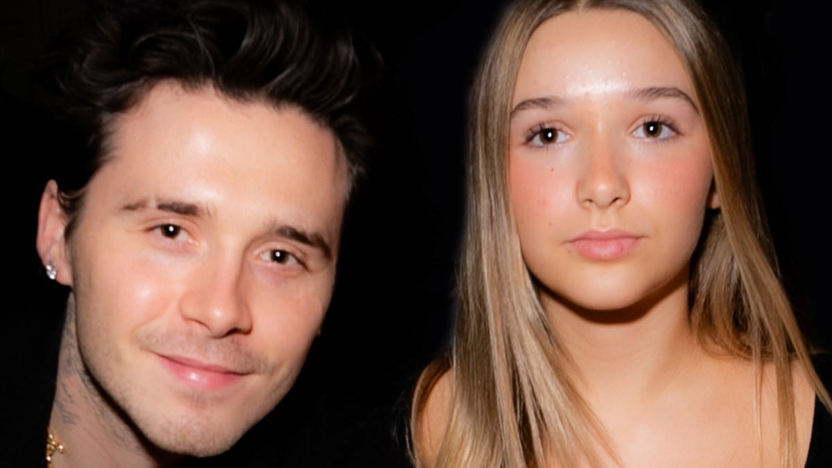 Brooklyn Beckham is 'struggling' to stay close to sister Harper, 14, after blocking his parents and brothers on social media amid family feud