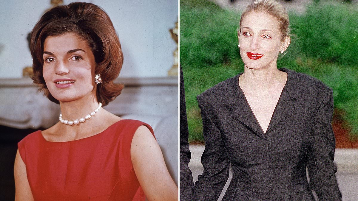 NADINE DORRIES: Jackie vs Carolyn - both were Kennedy women of style, but only one had substance