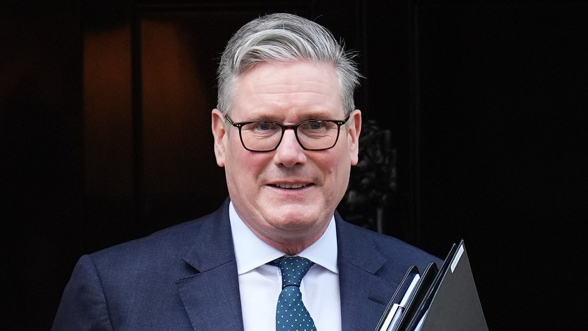 On the defensive! MOD puts out videos of RAF shooting down Iranian drones 'to defend Brits' and sends aircraft carrier to the Med after Starmer was stung by Trump's criticism of his hand-wringing