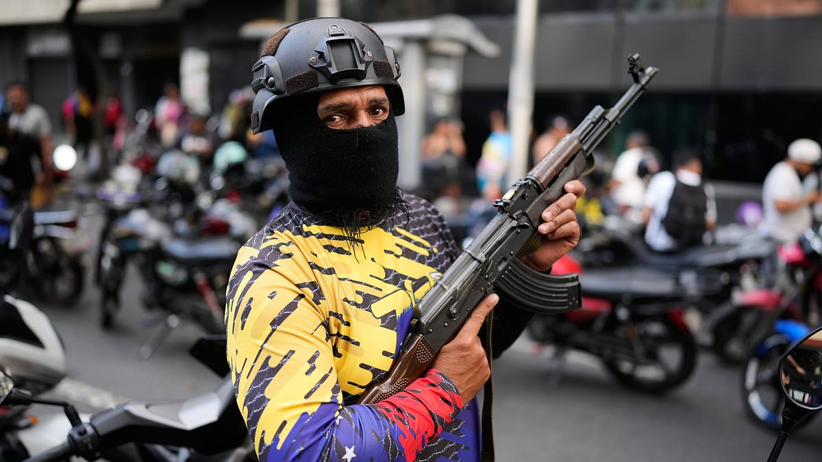 Militia men hunting traitors and families risking kidnap if they leave the house... if Trump thought abducting Maduro would make him a hero in oil-rich Venezuela, he should think again, writes ANDY JEHRING