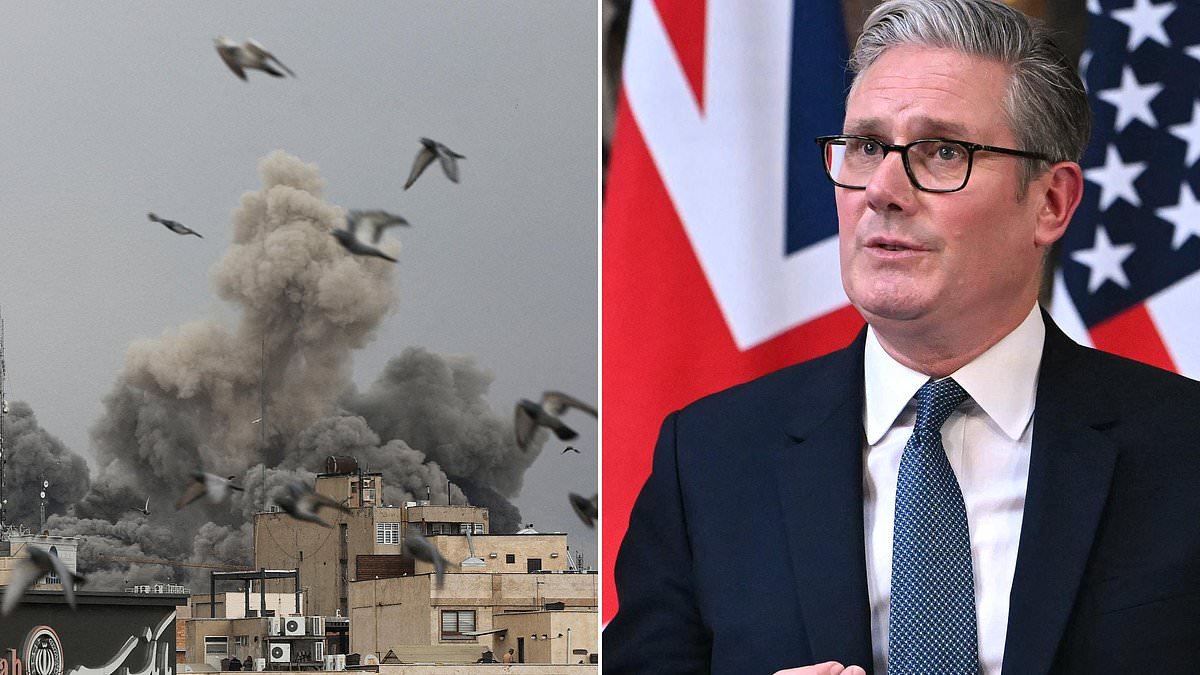 DAN HODGES: Tonight bombers from the Cotswolds will again be raining down epic fury on Iran. If this is what it looks like when Starmer stands up to Trump, God help us when he finally caves