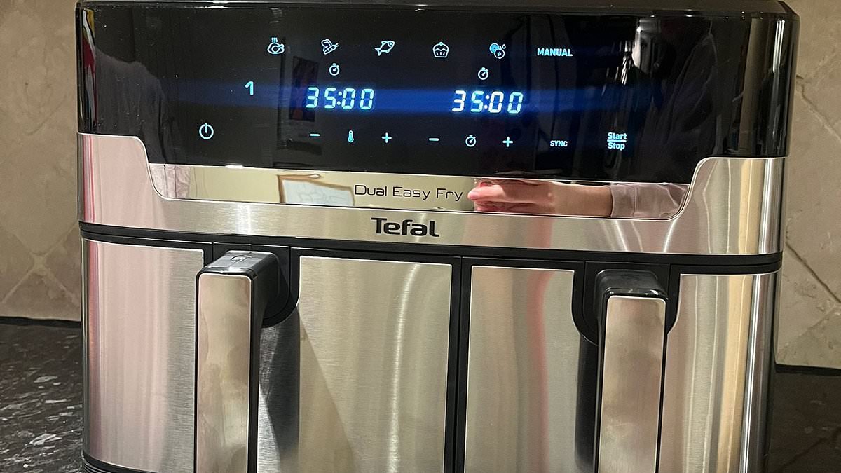 Tefal Easy Fry Dual XXL review: I cooked a roast dinner in one of UK's largest air fryers - it was so impressive I won't be using my oven any time soon