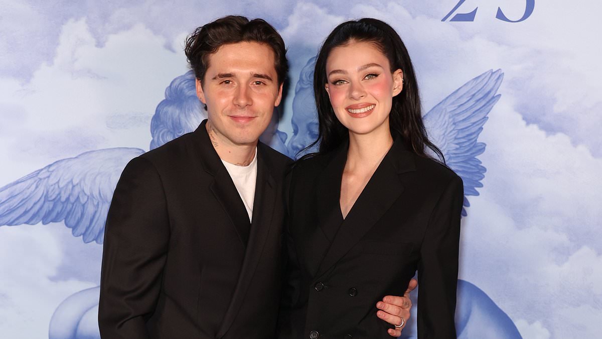 Nicola Peltz gave 'It's me or her ultimatum' to Brooklyn Beckham after Victoria's 'inappropriate' wedding dance - as Posh is pictured for the first time since his scathing statement