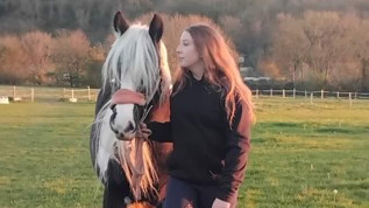 Horse-loving schoolgirl, 13, died after being kicked in the head by 'spooked' animal in front of her helpless mother