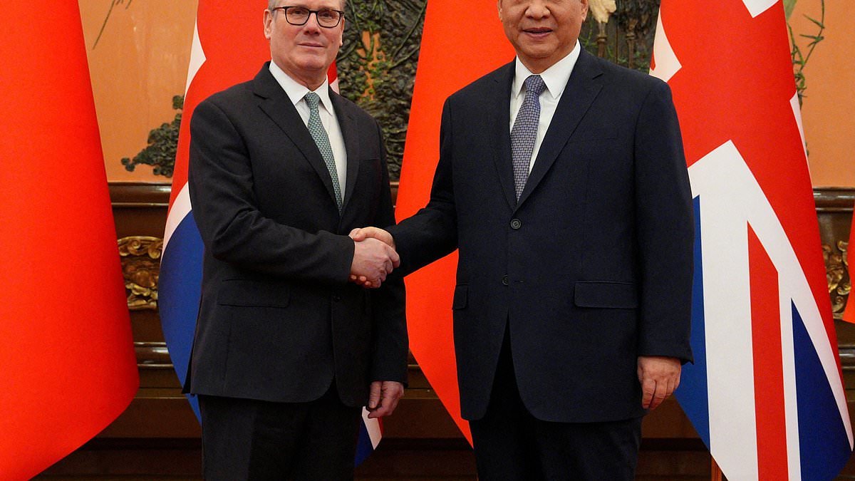 Starmer warned Xi Jinping faces BAN on addressing Parliament over China's sanctions against MPs - after 'kowtowing' PM opened the door to a UK visit