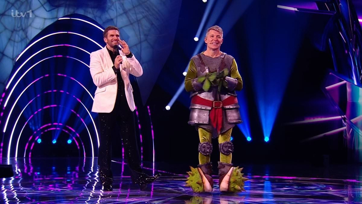 Masked Singer host Joel Dommett shares hilarious video of his son Wilde, 2, letting slip Ben Shephard's identity as Conker following finale: 'I got him an NDA and he still told everyone'