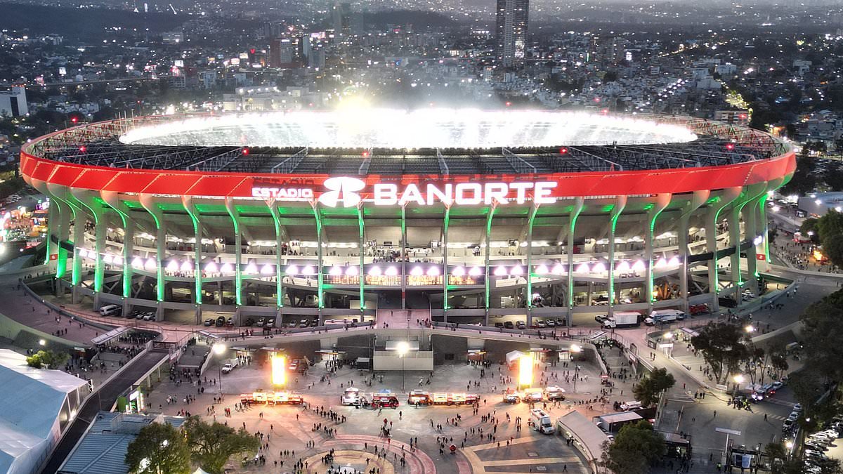 Fan dies at World Cup stadium in first game since reopening after fall when 'he tried to jump between tiers' before Mexico's clash with Portugal