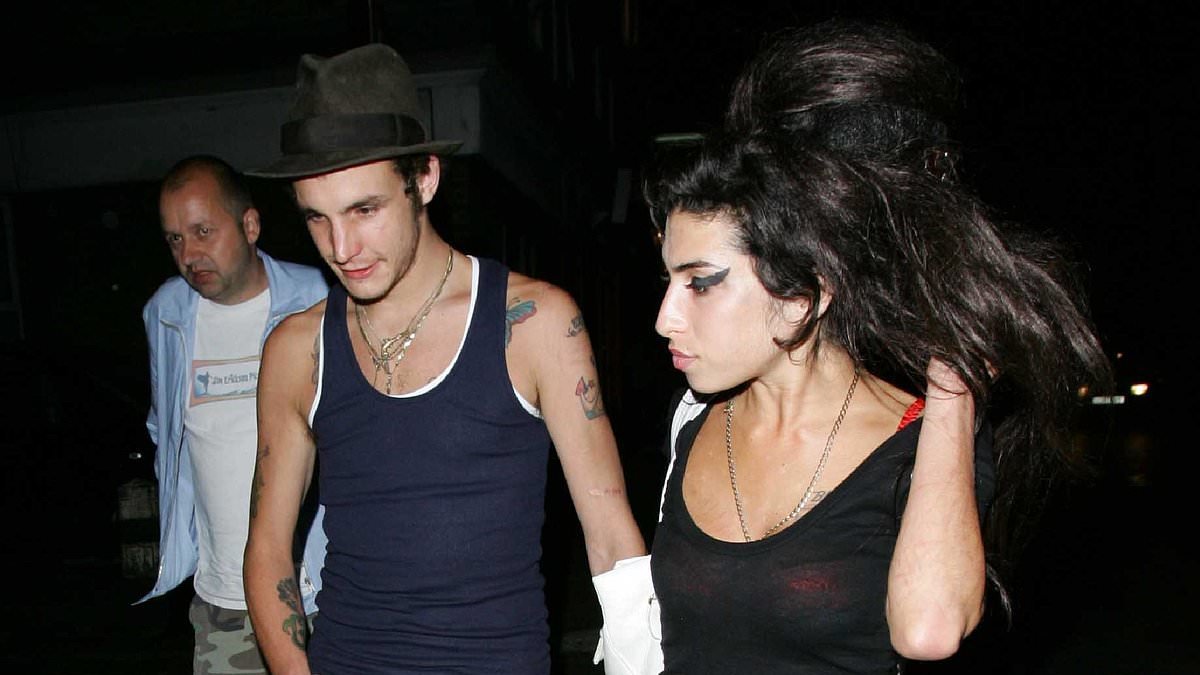 Amy Winehouse's troubled ex-lover Blake Fielder-Civil is living in a graffiti strewn bedsit and is so cut off from his family he 'may not even know the mother of his two children is dead'