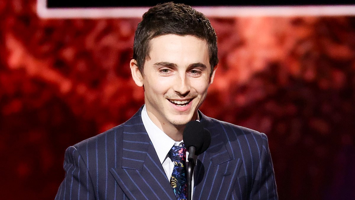 Has Timothée Chalamet escaped the Kardashian curse? Actor tipped to win his first Oscar with girlfriend Kylie Jenner by his side - despite wild theory the family bring bad luck to men