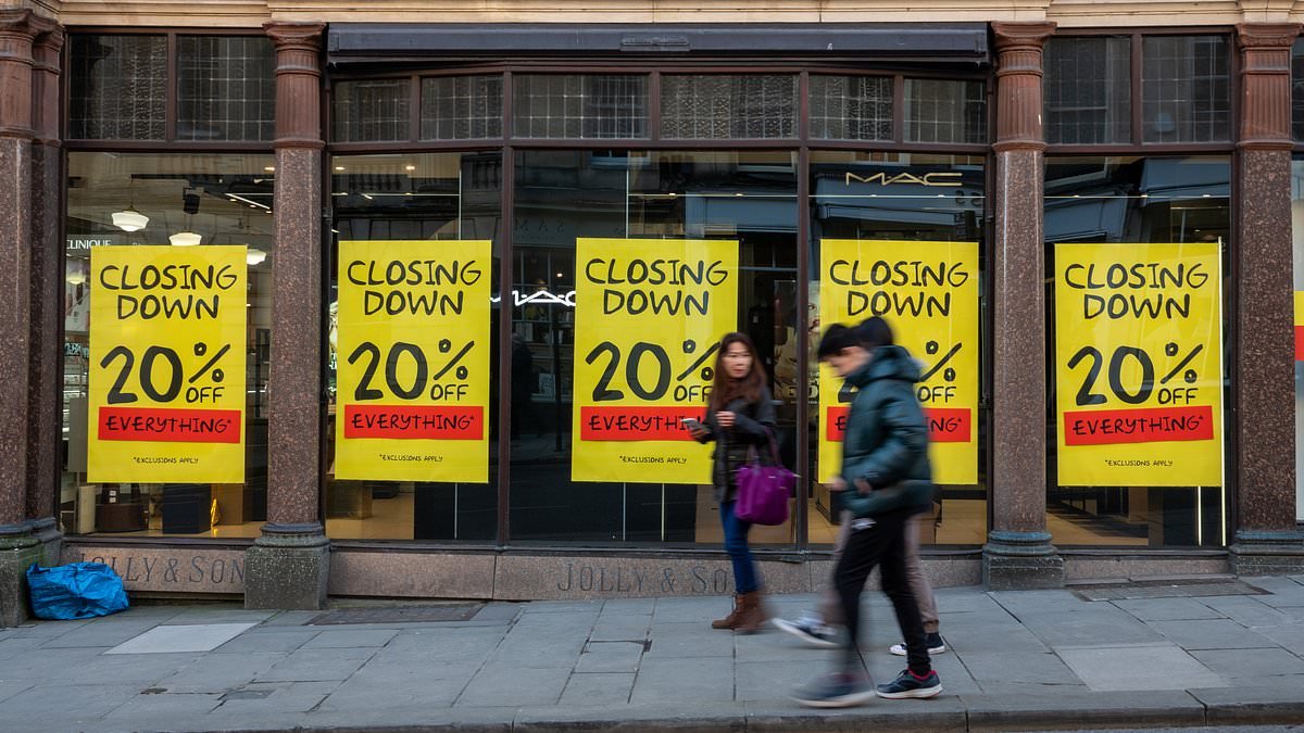 Small firms reeling from pandemic-style pressures as high costs, taxes and crime ravage the High Street