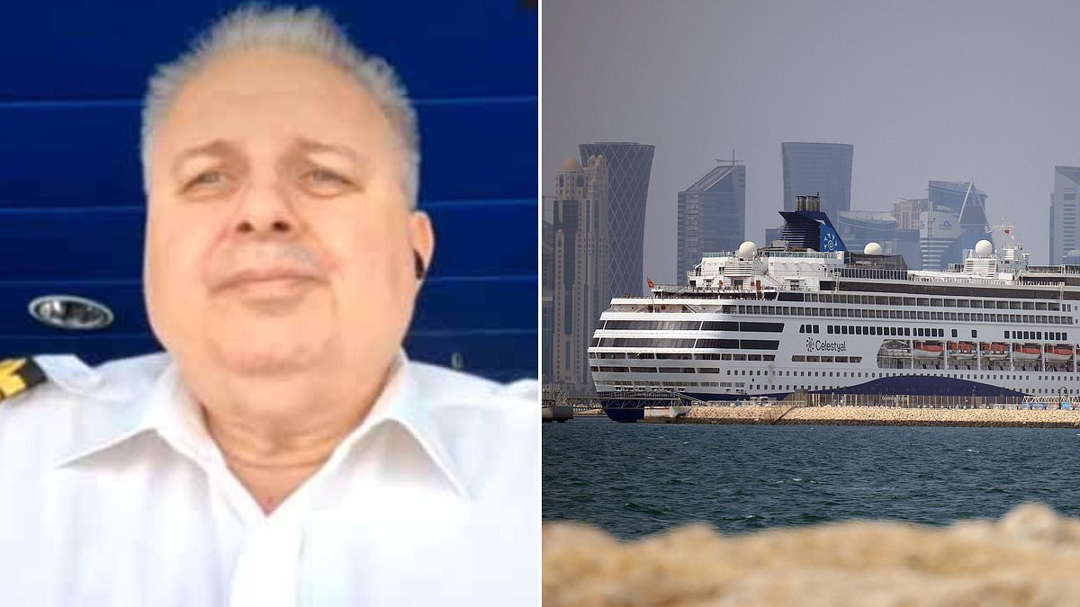 Terror on the cruise ships trapped in the Gulf: Passengers and captain describe continuous explosions overhead, panicking families and sleepless nights as they await evacuation