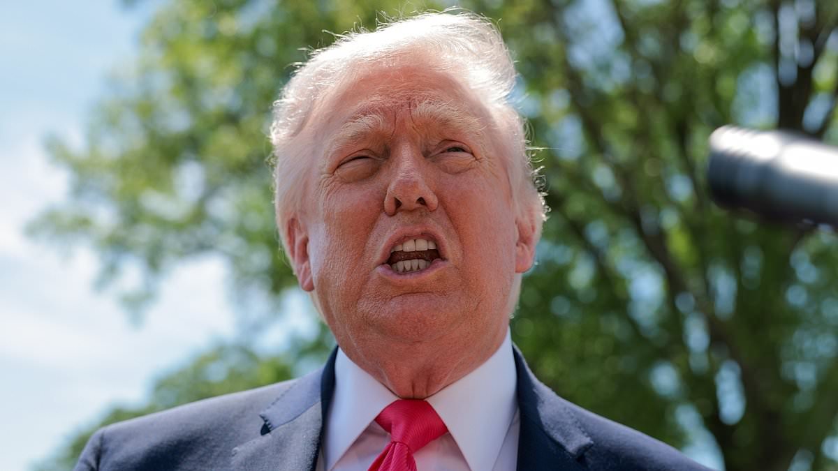 Trump reveals Iran agrees to FREEZE nuclear program as he races to make deal to END the war this weekend