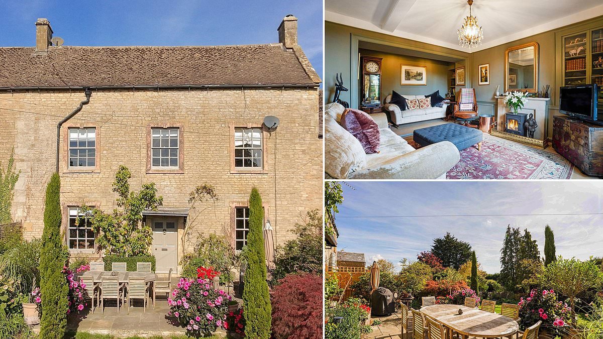 Join the Cotswolds set! Grade II-listed Stow-on-the-Wold townhouse up for grabs for £995k