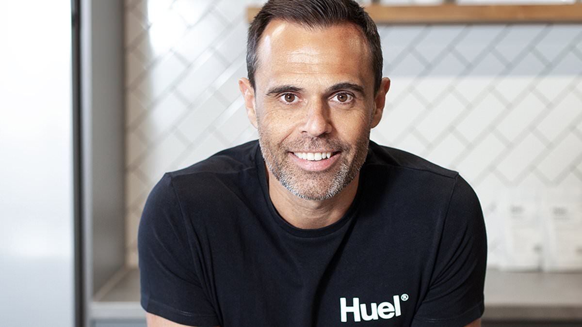 The former labourer set to make £400m from Huel sale: Founder of Idris Elba-backed protein shake maker who once dug up roads for a living sells firm to French food giant Danone