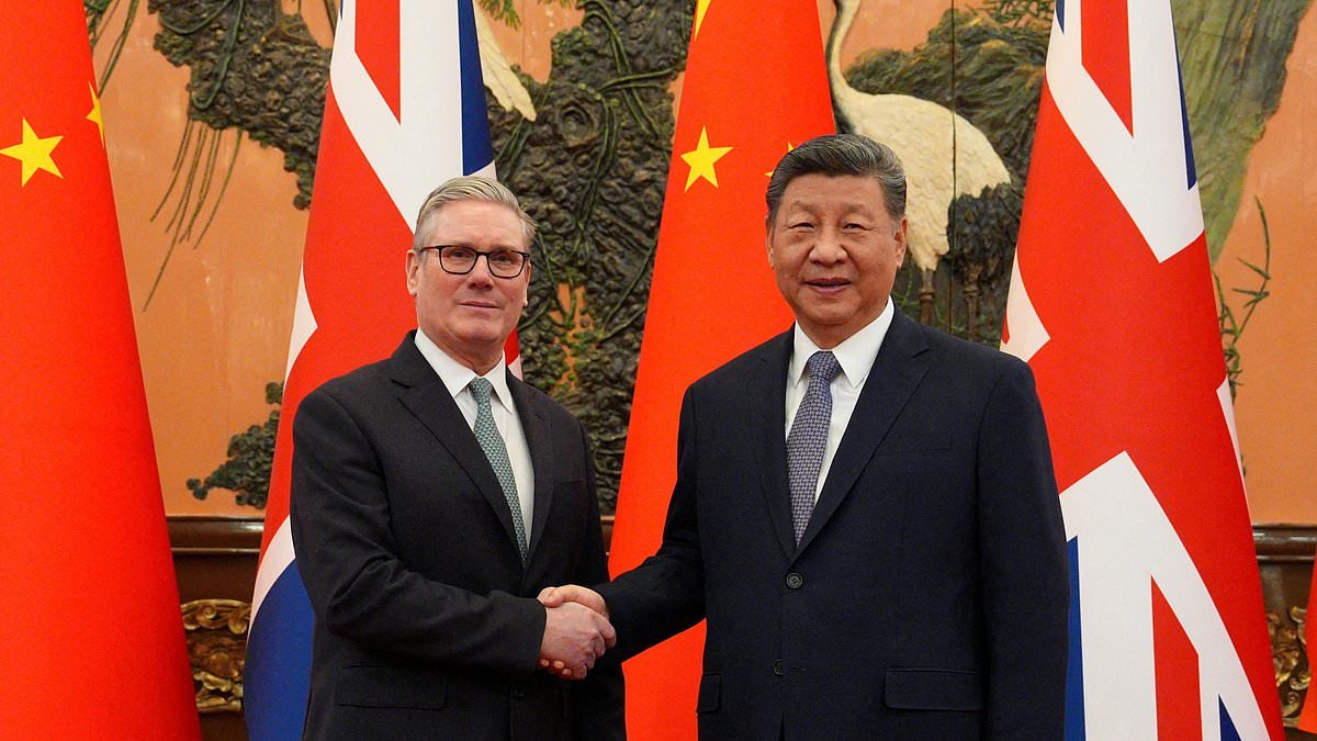Is that it? Sir Kowtow Starmer capitulates in Beijing after giving the go-ahead to China's nest of spies London embassy and flies home from sucking up to Xi with raft of underwhelming deals