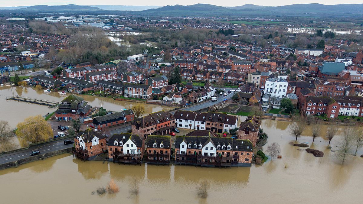 Flood-hit Britain to be battered by more rain with yellow rain and snow warnings in place as miserable half term continues