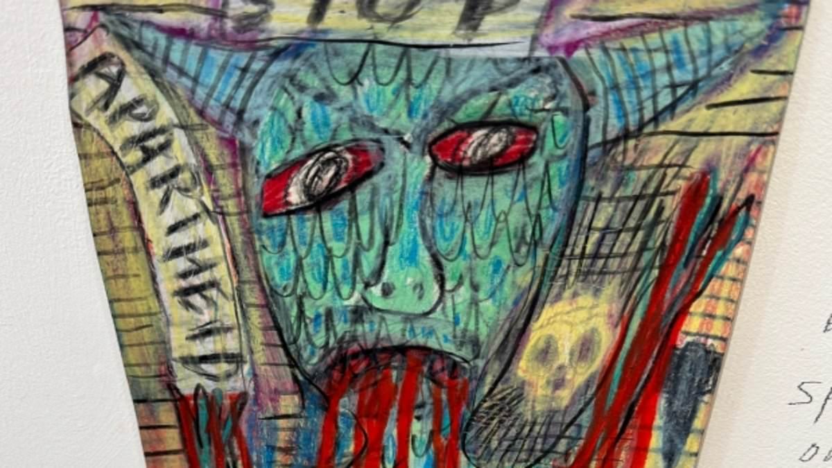 Fury over 'antisemitic' art exhibition in Margate: Jewish visitor claims she was 'hounded out' by 'angry' artist after confrontation over 'Nazi imagery'