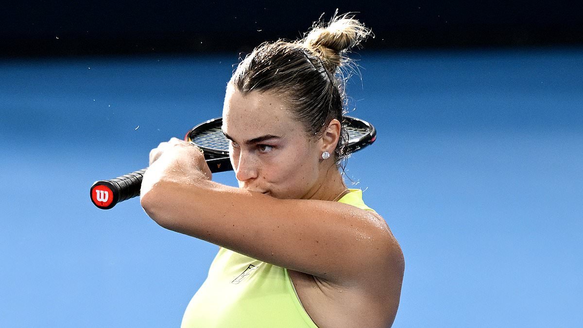 'High testosterone' Aryna Sabalenka gets her revenge: The pointed gesture from women's tennis star at centre of 'manliness' row after her opponent refused to apologise