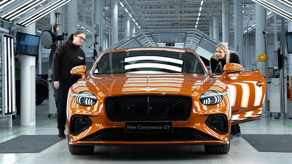 Bentley to axe 275 jobs as profits tumble: Luxury carmaker faces a 'challenging' global market