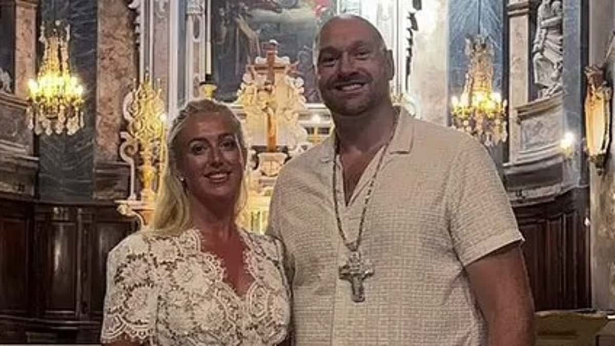 Tyson Fury emotionally reveals he 'knew' wife Paris had secretly suffered a miscarriage when she didn't attend his fight with Usyk but 'didn't want to believe it'