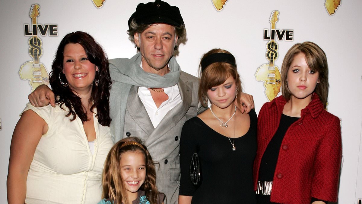 Sir Bob Geldof reveals his haunting regret over how he told his children their mother Paula Yates had died - and says he has been brought to tears by thinking he's seen late daughter Peaches