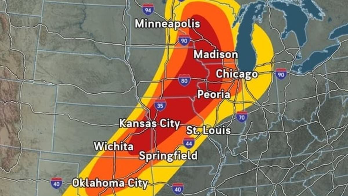 50m brace for violent tornado outbreak as monster storm hits 11 US states: 'Be ready to act'