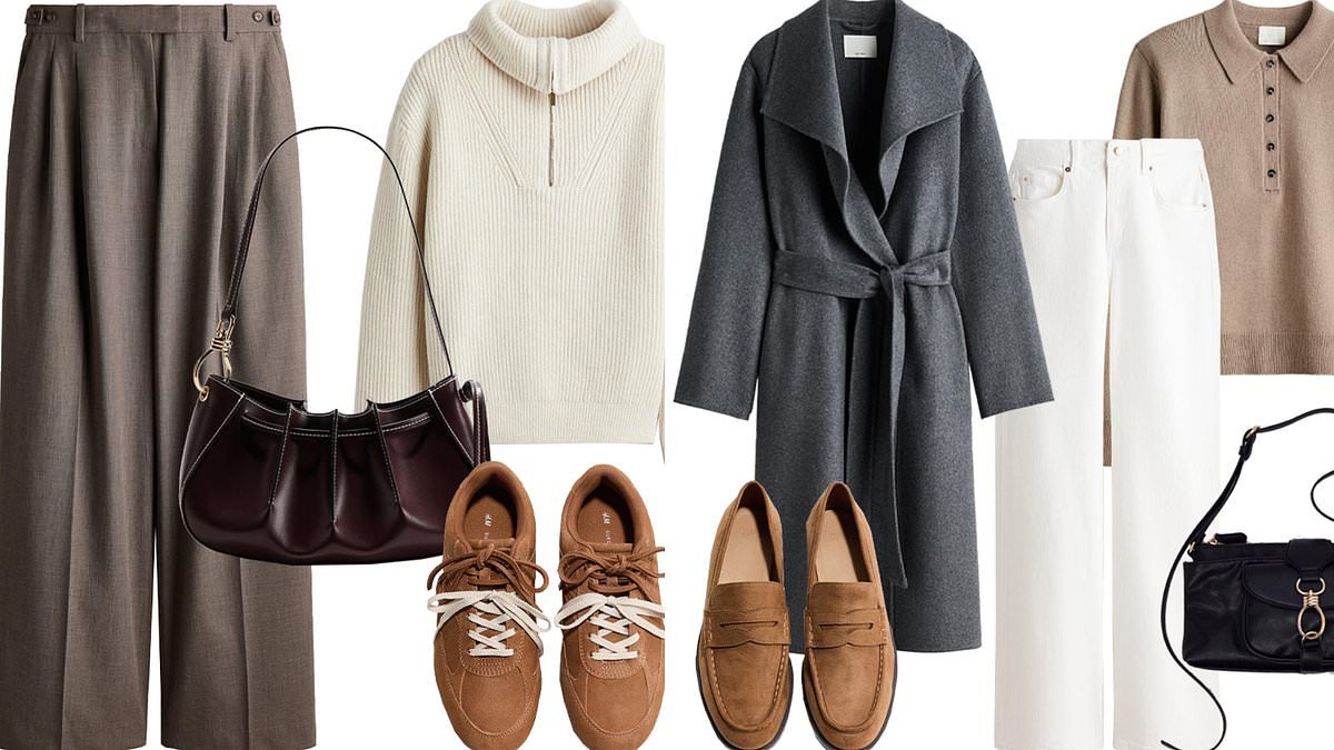 Stealth wealth wardrobe on a H&M budget: 23 luxe looking pieces to snap up now - with prices starting at £9.99