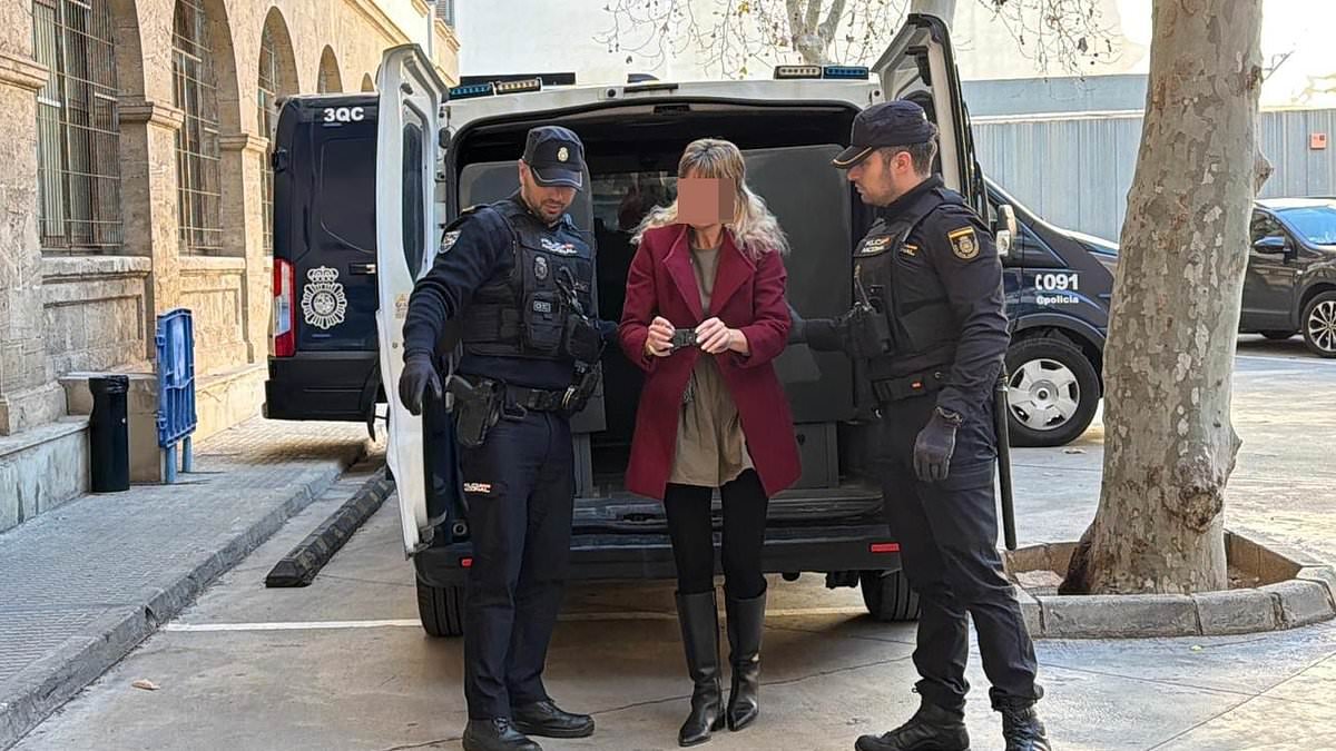 British influencer celebrity 'tried to kill husband on Majorca by drugging his wine after pressuring him to get life insurance'