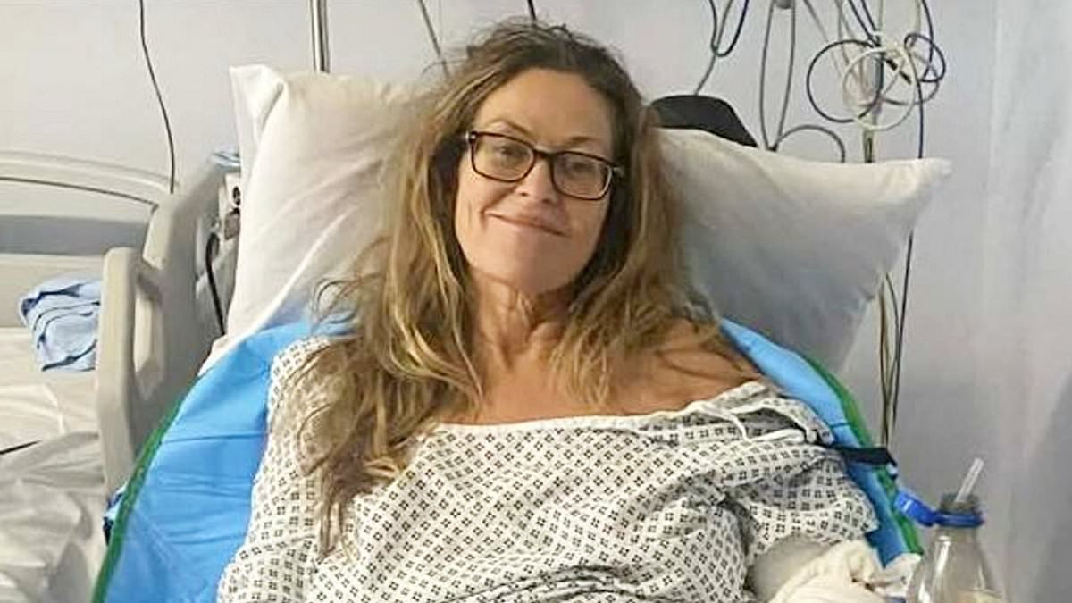 Mother miraculously survives after slipping 30ft down waterfall in beauty spot