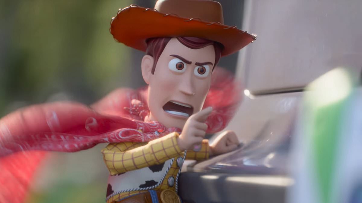 Toy Story fans seriously distracted by change to Woody's appearance as Pixar drops trailer for fifth film - gasping 'there's no way we're this old!'