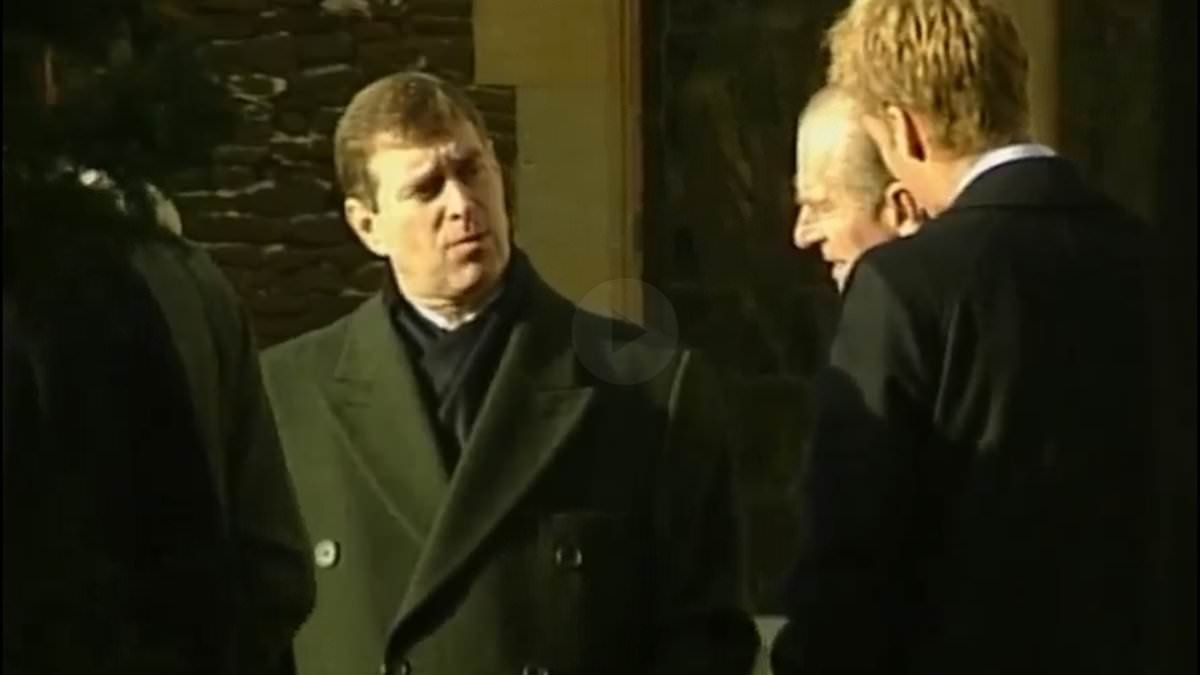 Early signs of tension between William and Andrew: Lip reader claims former Duke called his nephew a 'liar' and full of 'bull' before joking about teenage prince meeting 'beautiful women'