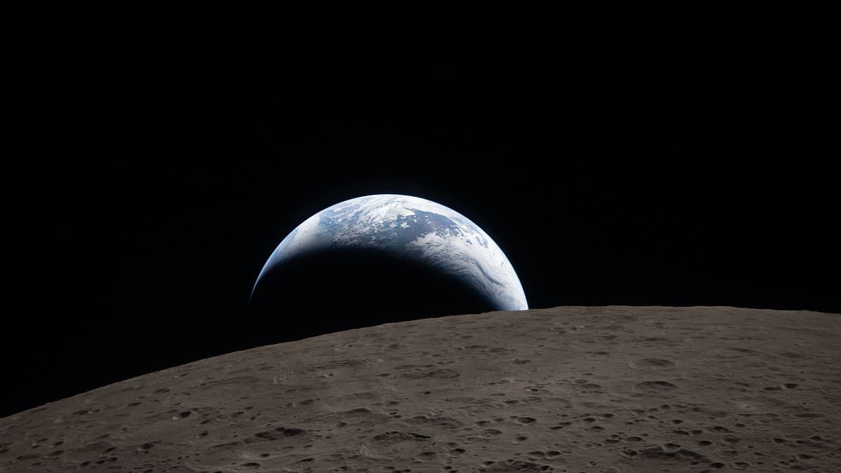 NASA releases the first photos from the Artemis II moon mission: Stunning shot shows the moon eclipsing the SUN - while 'Earthset' is a nod to Apollo's famous 'Earthrise' image