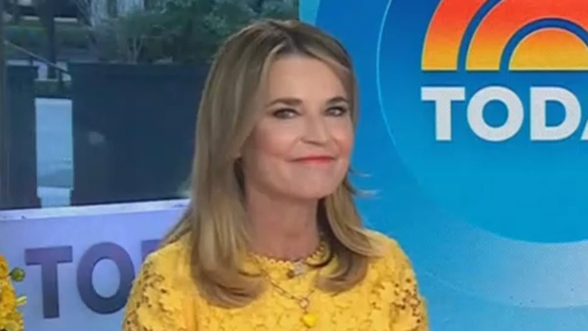 Savannah Guthrie says 'it's good to be home' as she returns to hosting Today for first time since mother Nancy's abduction