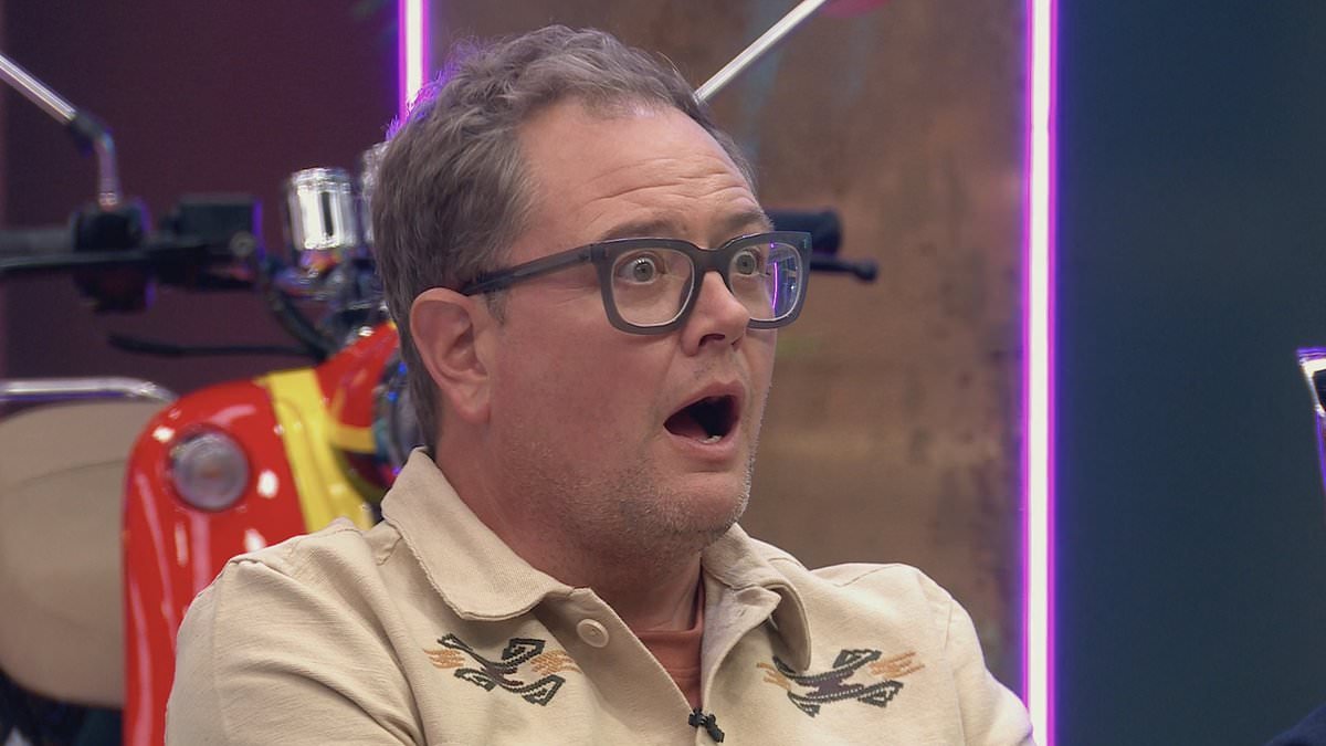 Last One Laughing's rich list: Alan Carr climbs the ranks but host Jimmy Carr steals top spot as season two cast's bumper bank balances are revealed