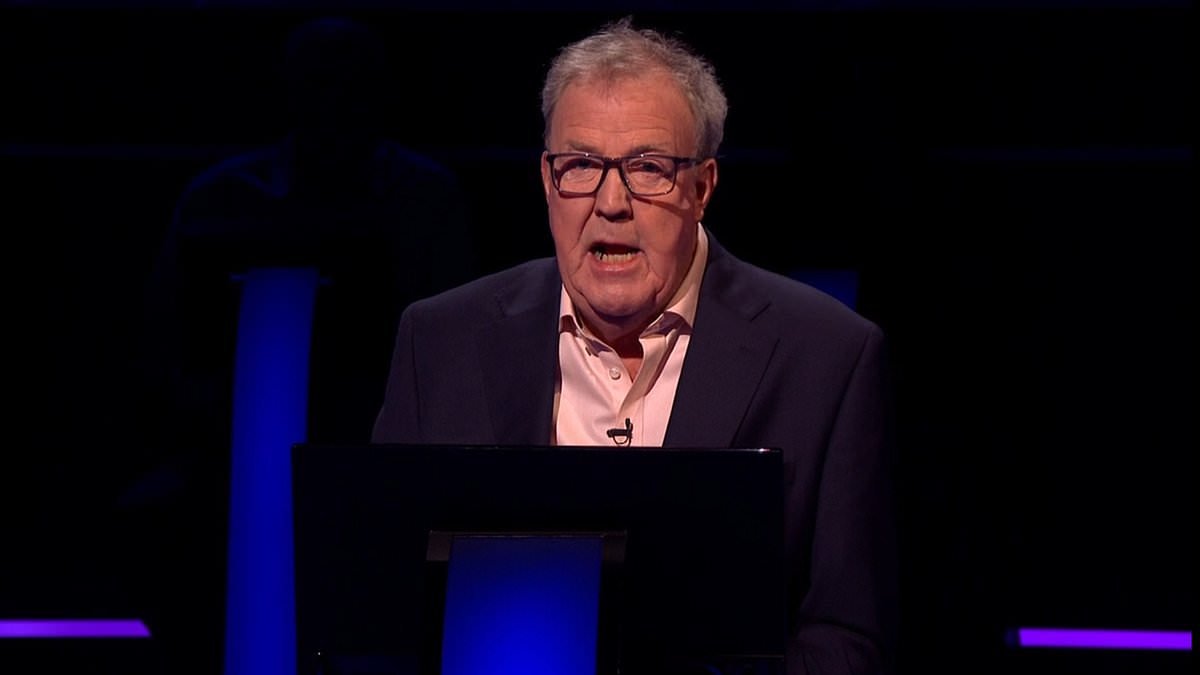 Jeremy Clarkson leaves fans in hysterics with 'wild behaviour' on Who Wants To Be A Millionaire? just minutes into ITV show