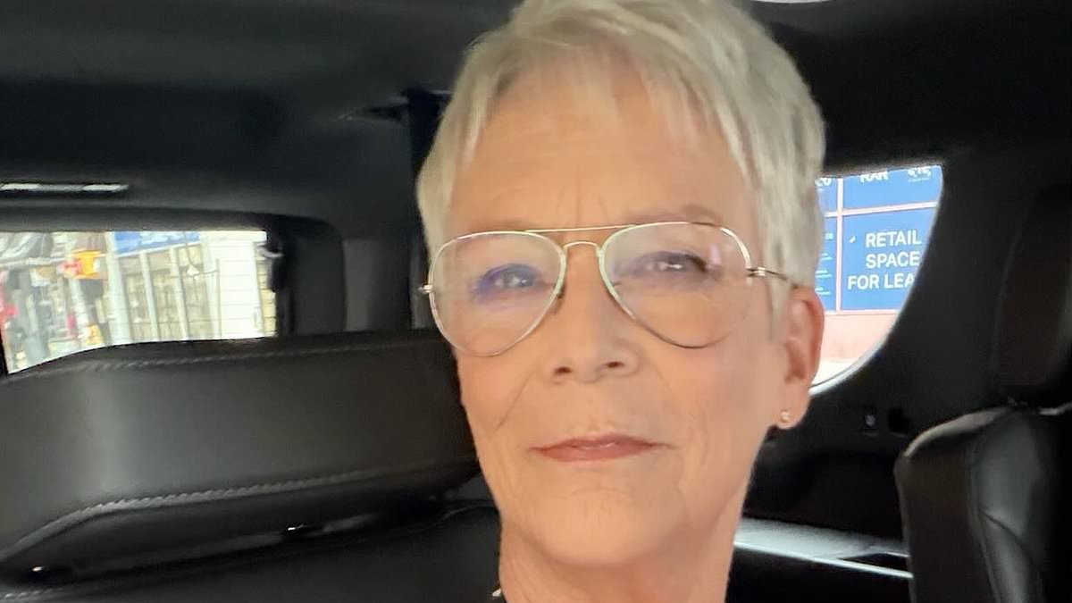 Jamie Lee Curtis, 67, flashes her 'money makers' in a lace bra to support goddaughter Maggie Gyllenhaal's new movie The Bride