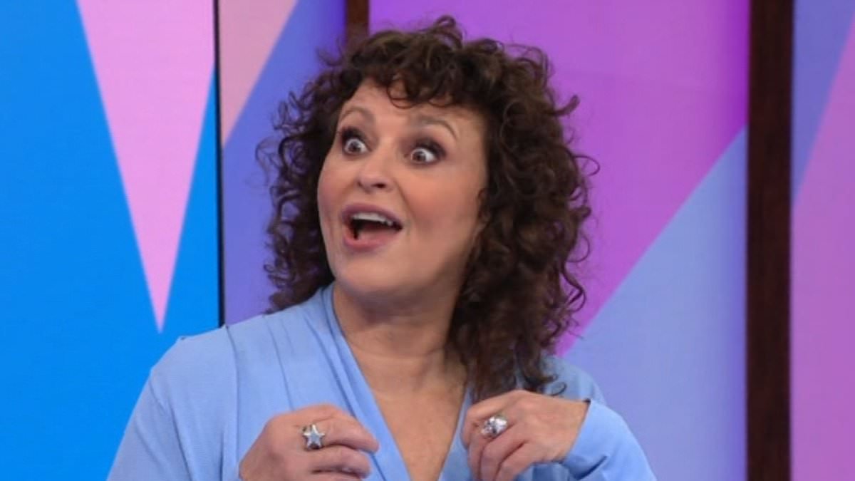 Loose Women's Nadia Sawalha left open-mouthed after withering blow about her sex life from Frankie Bridge