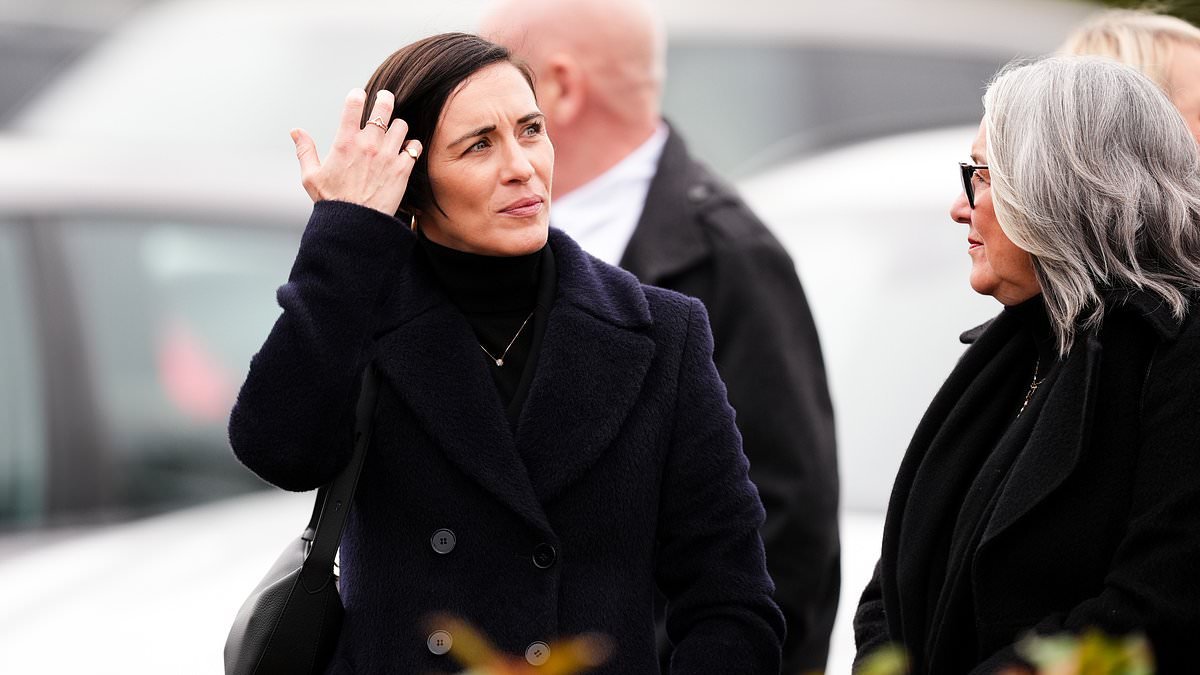 Vicky McClure joins football icons Roy Keane, Eddie Gray, Martin O'Neill and Stuart Pearce at John Robertson's funeral after Scotland and Nottingham Forest legend died on Christmas Day