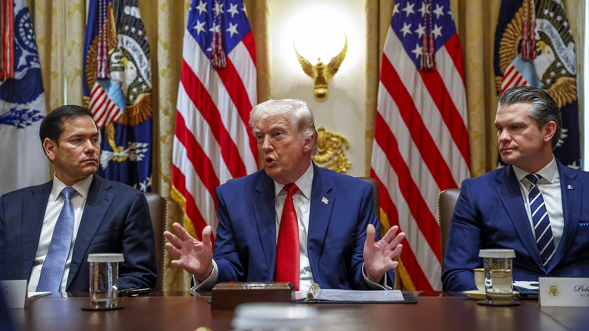 Trump's inner circle rushes to emergency Situation Room briefing as Iran chokes off the world's oil supply