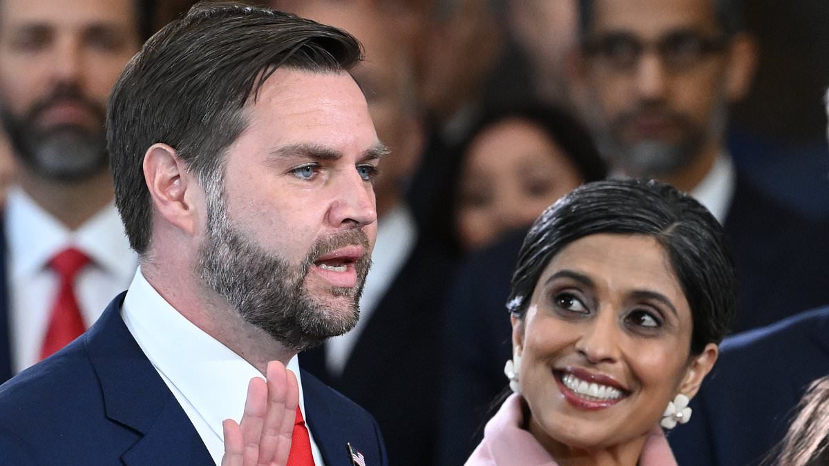 Usha Vance admits she doesn't always see eye to eye on issues with husband JD Vance: 'I'm not his staffer'