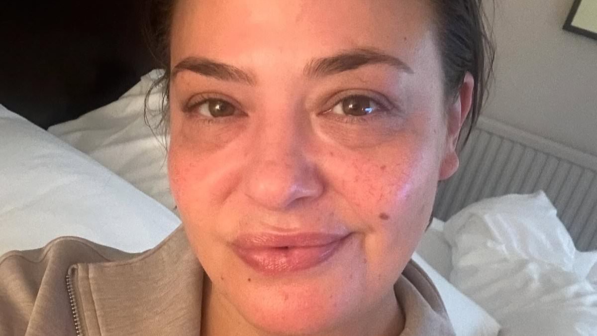 Lisa Armstong, 49, shares sassy single post to mark Valentine's Day as she grieves her beloved dog Hurley following split from actor boyfriend, 34