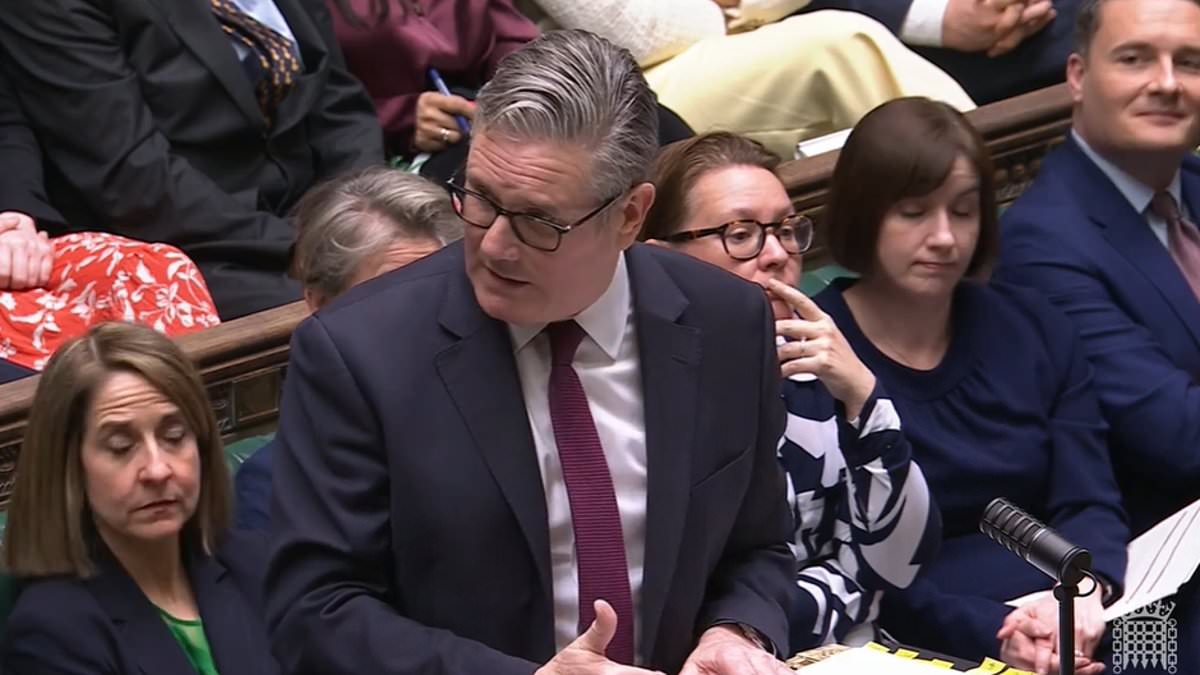 Starmer squirms at PMQs as Kemi Badenoch demands to know why he didn't speak to Mandelson about Epstein links before making him US ambassador