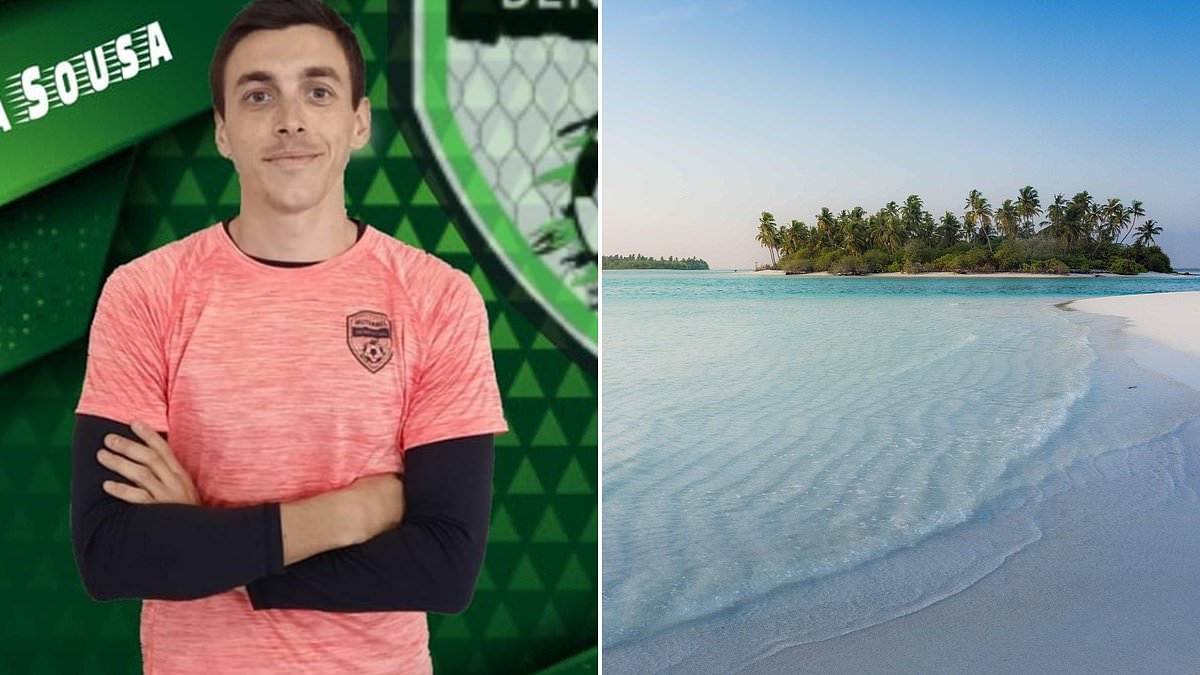 Pictured: Honeymoon shark attack gynaecologist fighting for life after losing a leg in horrific incident in the Maldives