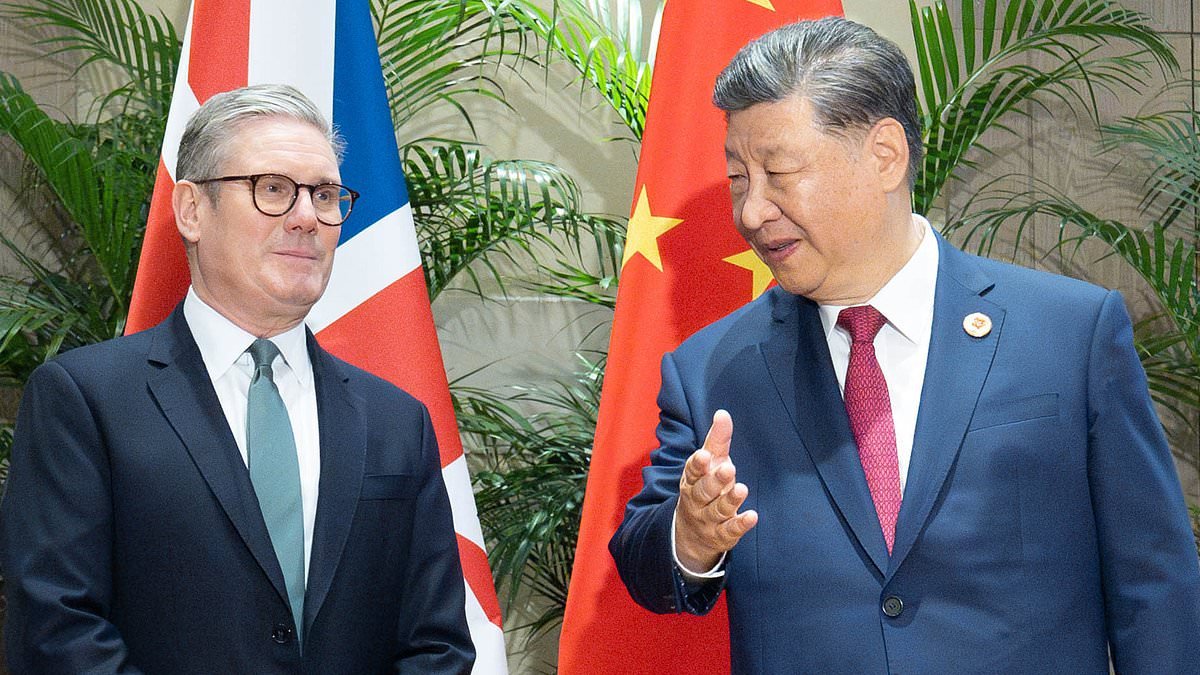 IAN WILLIAMS: China's vampire state is about to sink its fangs into Kowtow Keir. Stand by for a humiliating spectacle