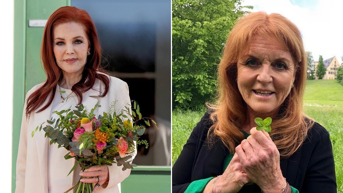 Priscilla Presley speaks out on claims she's letting friend Sarah Ferguson stay with her