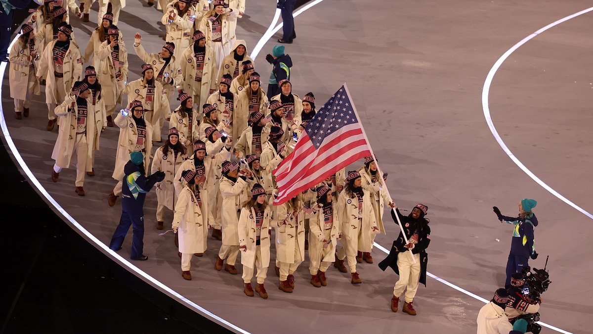 Angry Italians boo American athletes and JD Vance at Winter Olympics opening ceremony amid ICE fury