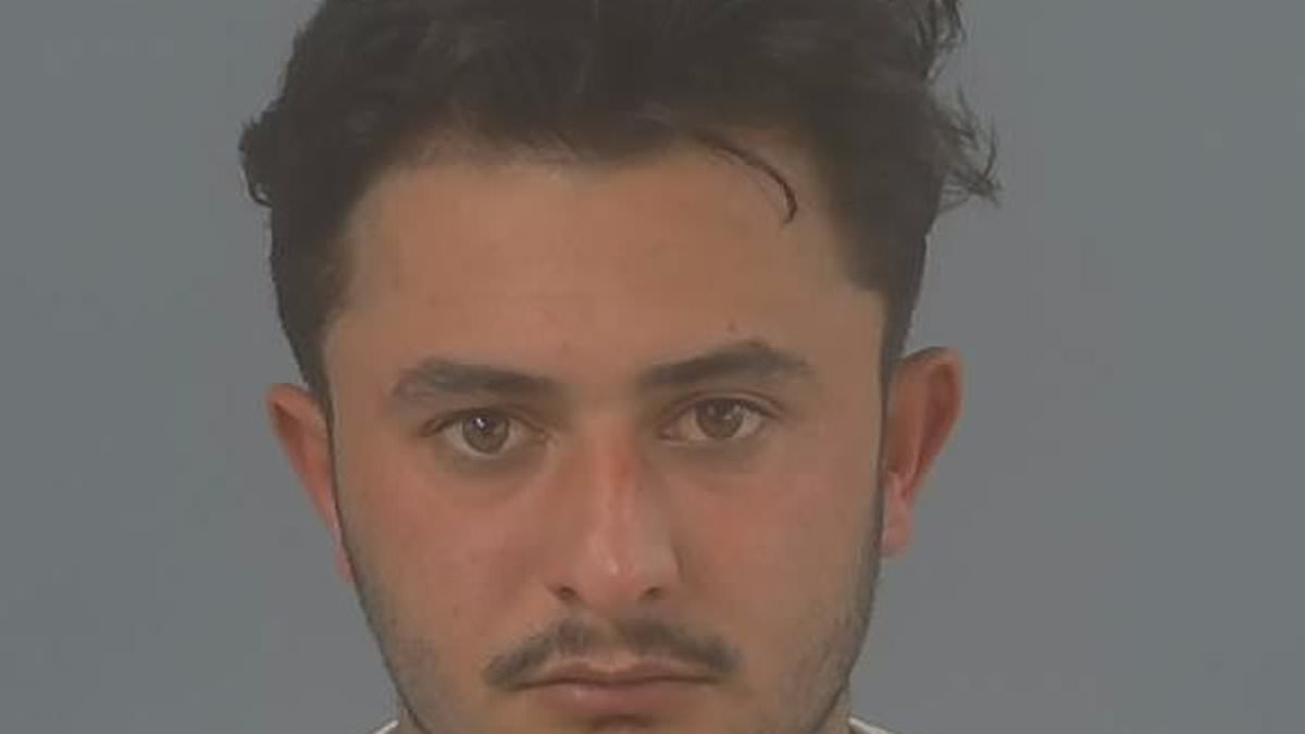 Afghan migrant who raped 'vulnerable intoxicated' woman as phone recorded her pleas for him to stop is jailed for 10 years