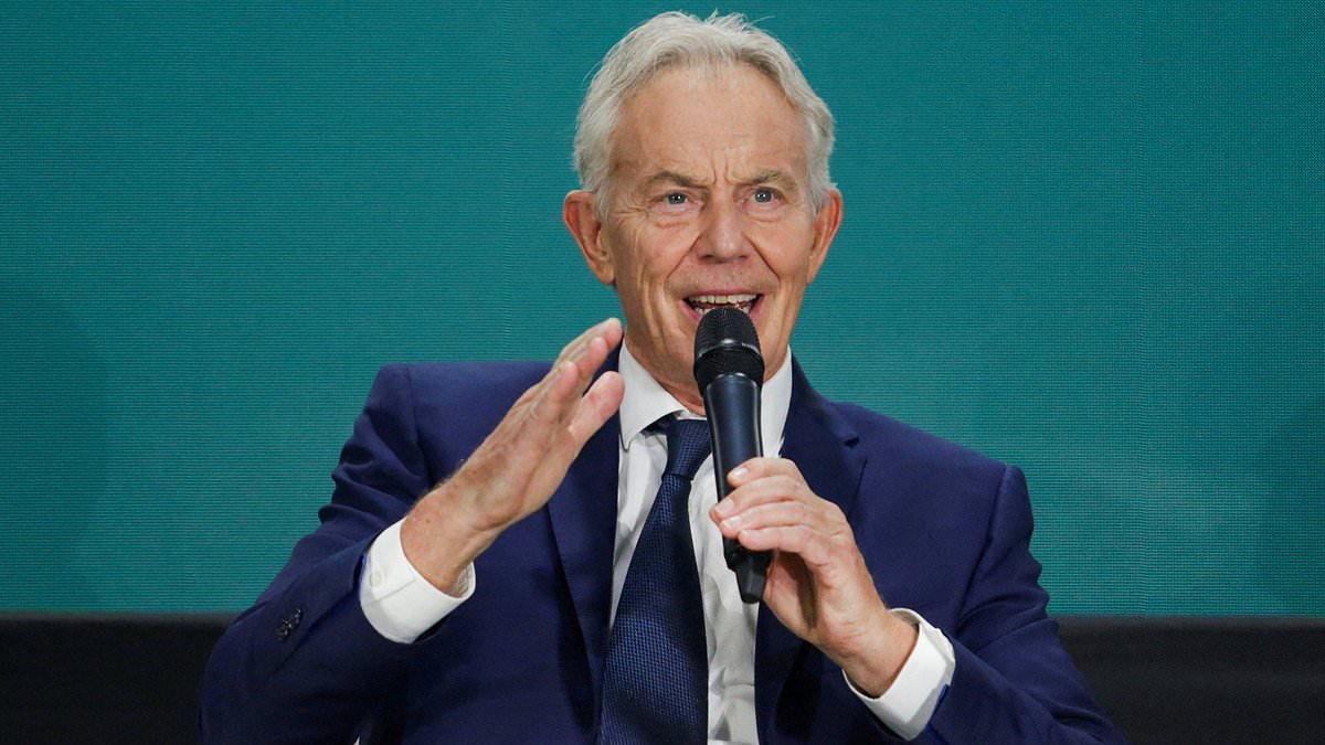 Former Prime Minister Sir Tony Blair will join Donald Trump's Gaza 'Board of Peace', White House confirms