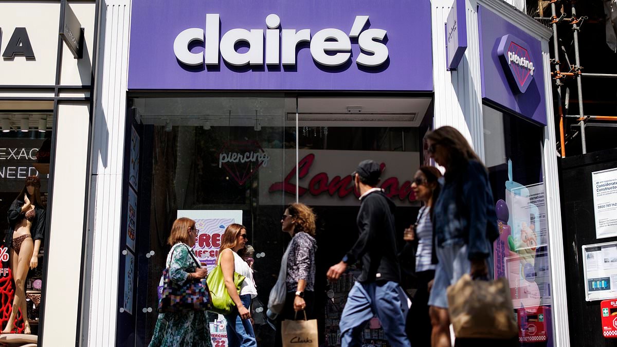 Labour tax hikes blamed for collapse of TWO high street chains - putting 2,500 jobs at risk